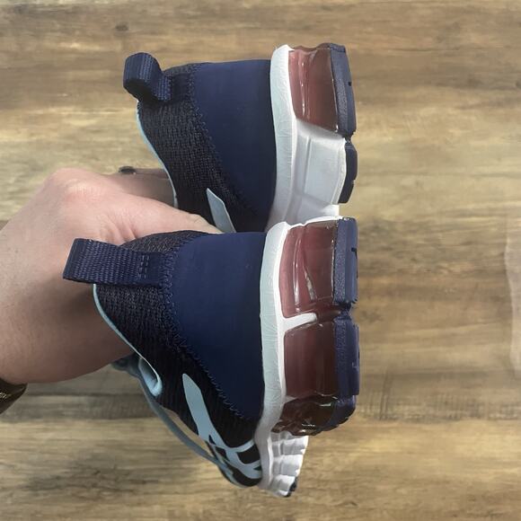 ASICS GEL-Quantum 90 Women’s Running Shoes Size 8.5 1022A115 Blue White - Picture 6 of 8